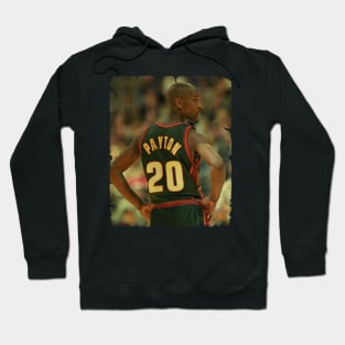 Gary Payton - Vintage Design Of Basketball Hoodie